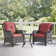 Carolina Wicker 2 - Person Patio Conversation Sets with Cushions