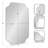 Aransa Scalloped Rectangle Wall Mirror-639319494-564624755
