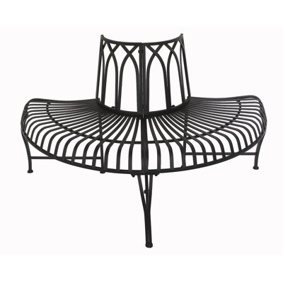 Tree Wrap Garden Bench Semi-Circle