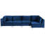 Millings 5 Seater Velvet Corner Sofa -184098605-184098595
