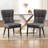 Modern Upholstered Dining Chair with Metal Frame-46129430