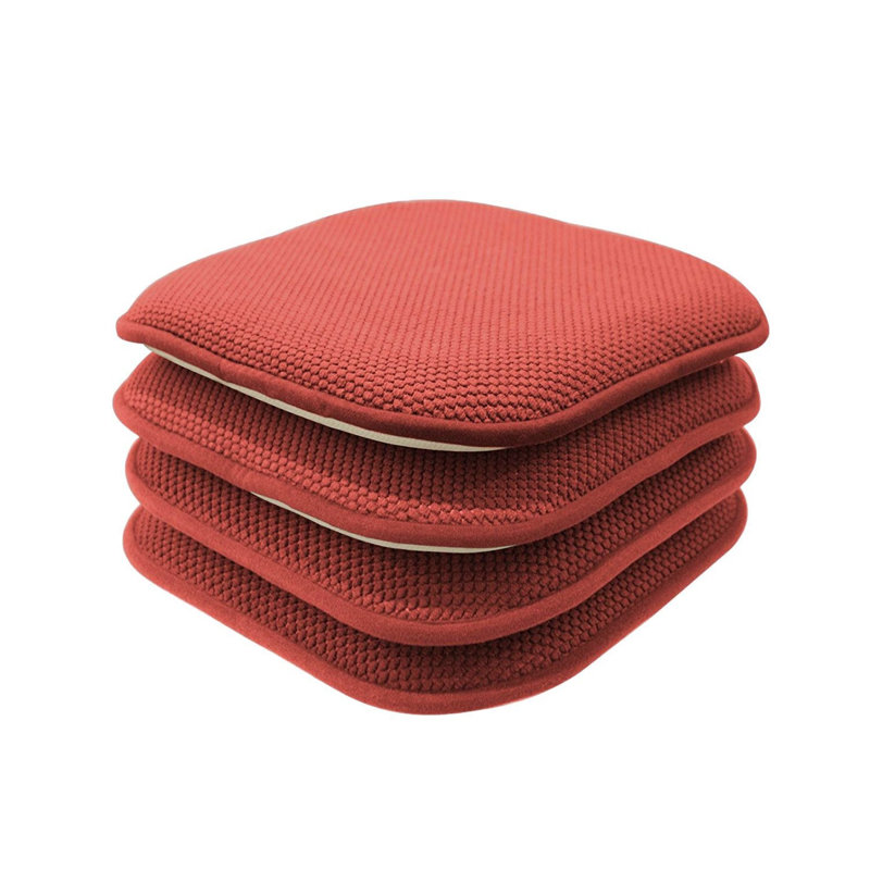 Outdoor 1.65'' Dining Chair Cushion, Coral