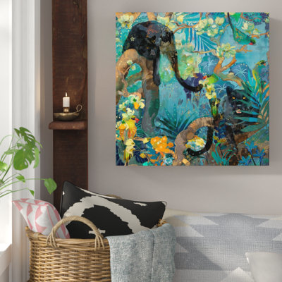 Evelia - Wrapped Canvas Painting