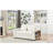 61.4-inch pull-out sofa bed convertible sofa sofa armrest sofa modern sofa bed with adjustable backrest, beige-1059074143