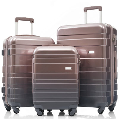Ensembles de bagages New Model ABS Hardshell 3Pcs Clearance Lards Hardside