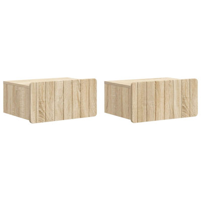 49cm W Manufactured Wood Bedside Table