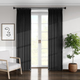 Room Darkening Pinch Pleat Single Curtain Panel