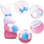 Décorations de gnome de Pâques en peluche, 2 pièces de gnome de lapin sans visage, ornements de Pâques, cadeaux de décoration de printemps pour femmes (A)