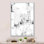 Art moderne noir et blanc - œuvre d'art moderne et contemporaine sur toile