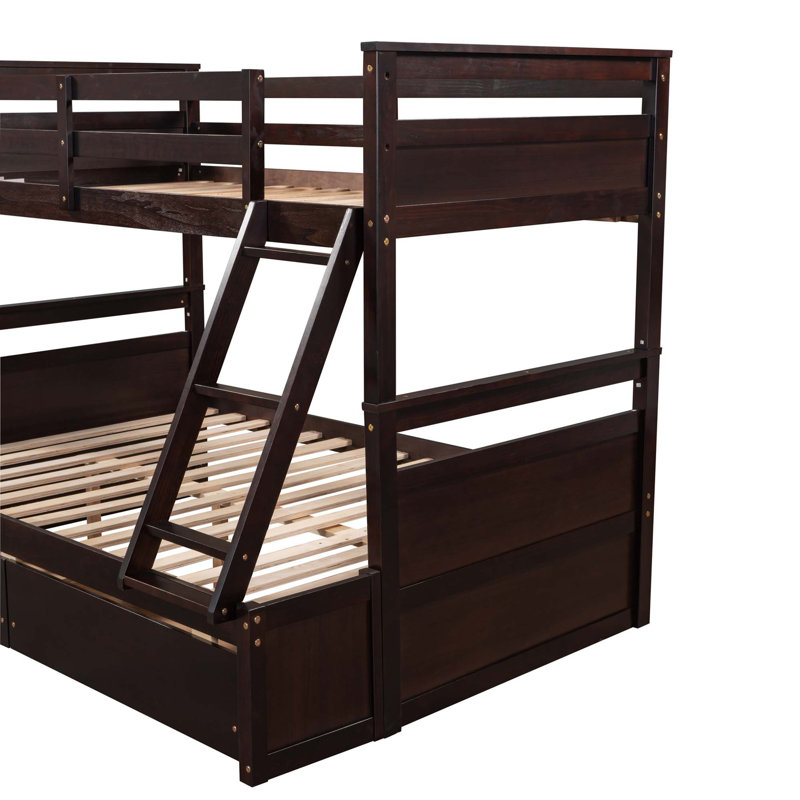 Bunk Bed With Storage, Espresso