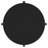 Black Round End Table