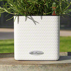 Cube Pot Planter, White