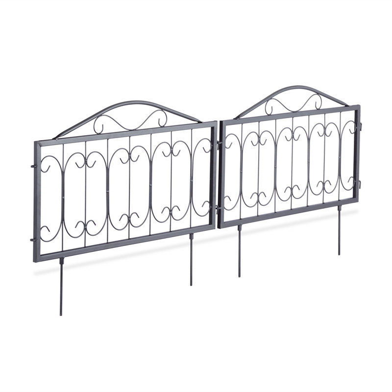 56.5cm H x 33cm W Iron Arched Trellis