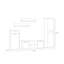 Achouhada Entertainment Center for TVs up to 60"