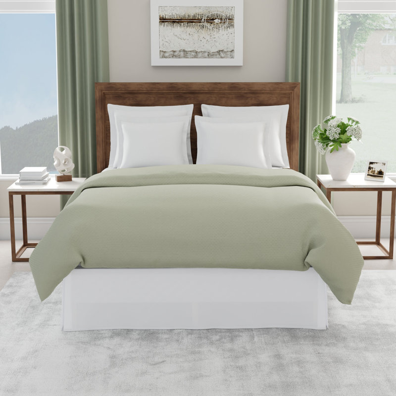 Today's Home Tailored Bed Skirt, California King, White