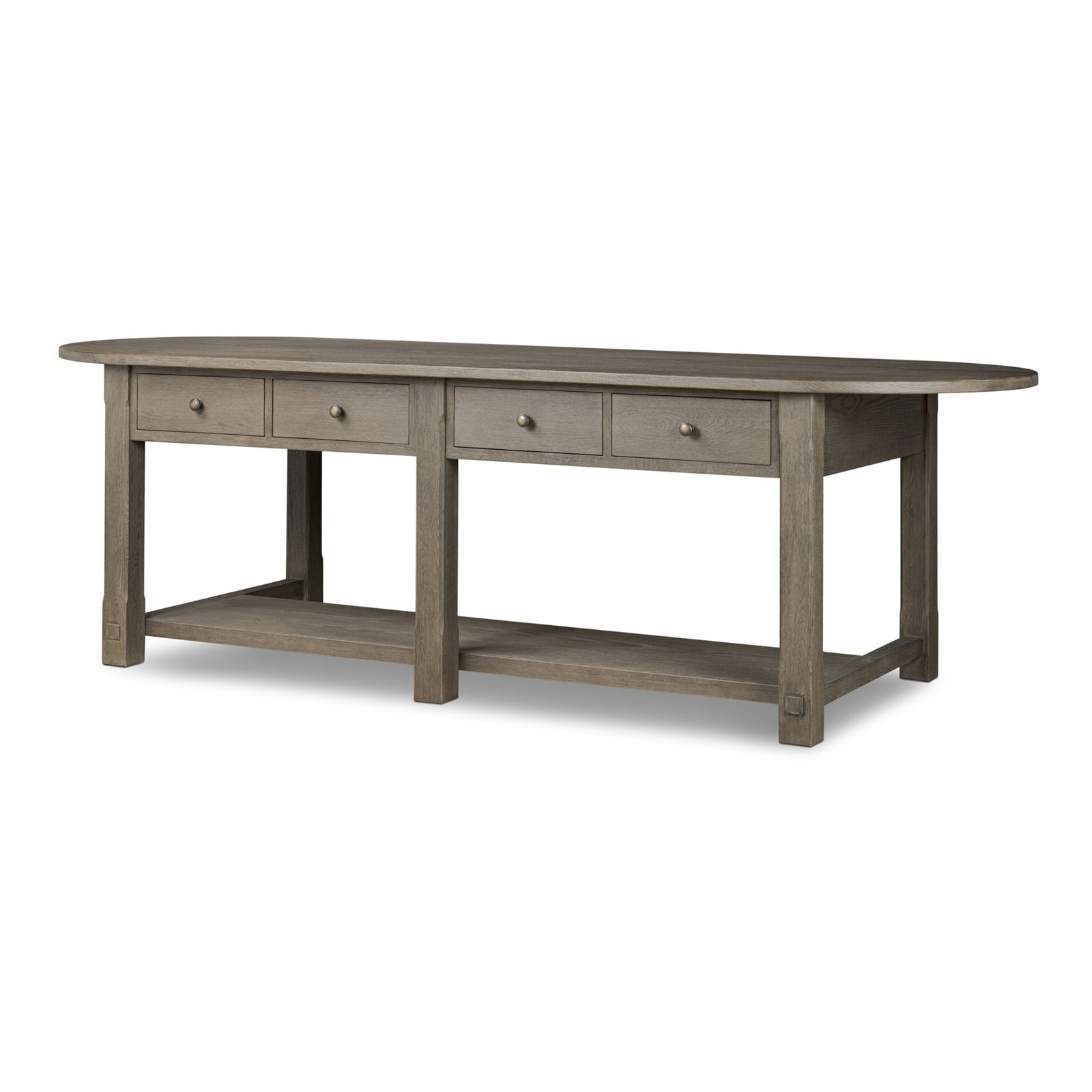 Elise Kitchen Island, Spiced Oak