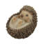 Statue de la hedgehog sur l’arrière