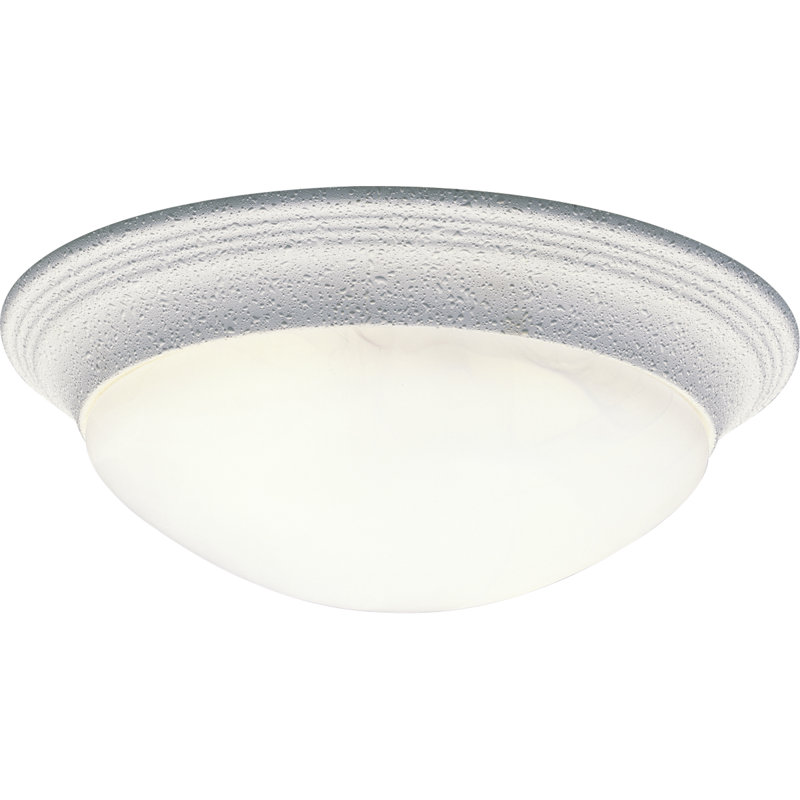 Plafonnier encastré Abbottstown, H 4,75 po x l 14 po x P 14 po