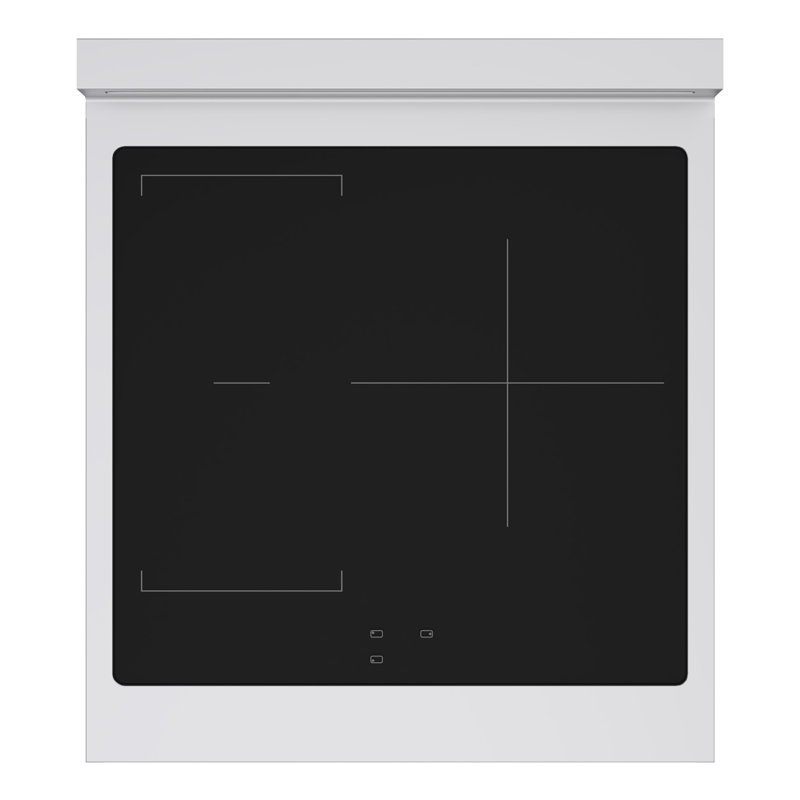 ZLINE Autograph 24 in. Paramount Induction Range with 3 Element Cooktop & Matte Black Accents, Matte Black