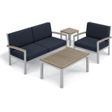 Travira 4 Piece Sofa Set with Cushions