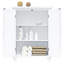 Cardonas 27" W x 34" H x 13.75" D Free-Standing Bathroom Cabinet-1244870845