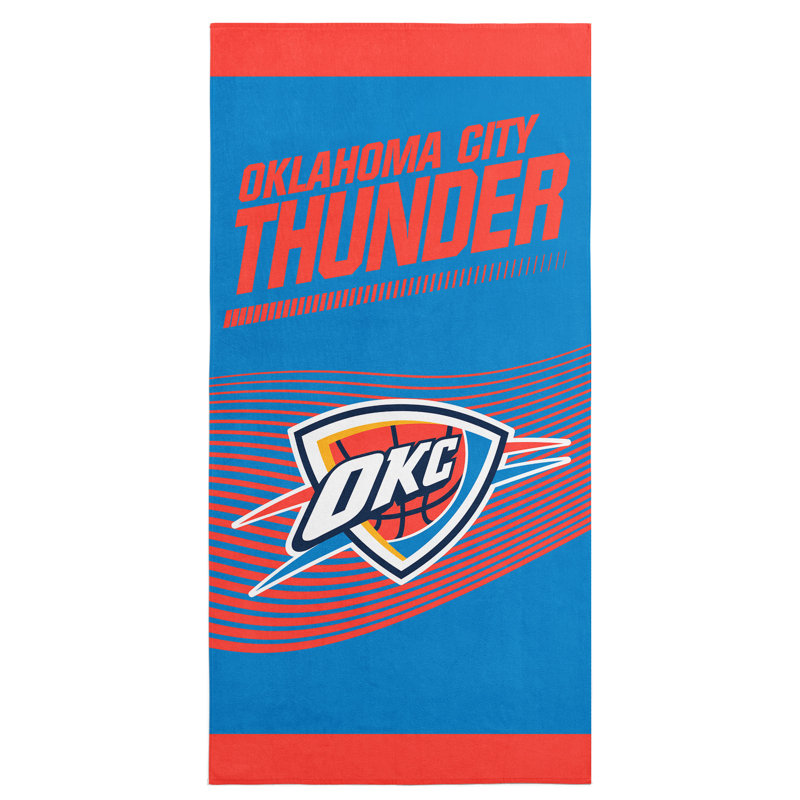 NBA Oklahoma City Thunder 30" X 60" Beach Towel