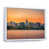 White Floater Framed