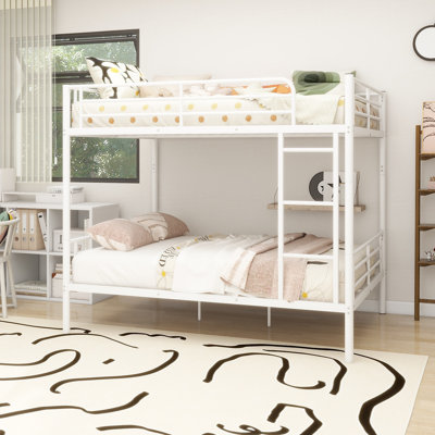 Full Over Full Metal Bunk Bed