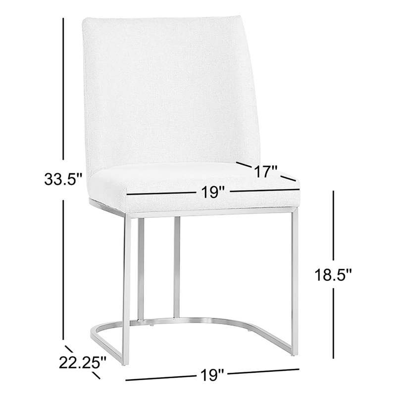 Rayla Upholstered Dining Chair, Beige