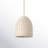 1 - Light Natural Dome Pendant-2021990896