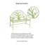 Banc de jardin Iron Mint