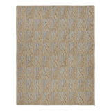 Scandianvain Flatweave Wool Geometric Area Rug in Beige, Brown, Blue