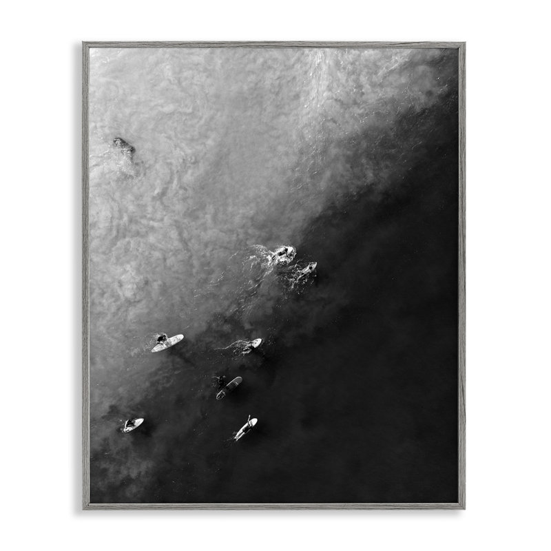 Planche de surf à pagaie aérienne, art giclée par Daphne Polselli, Estampe numérique Farmhouse, H 14 po x l 11 po