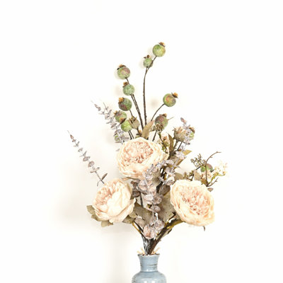 36 " Faux Peony and Berry in