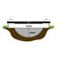 AXI 405cm Round Backyard Trampoline with Safety Enclosure-88358516