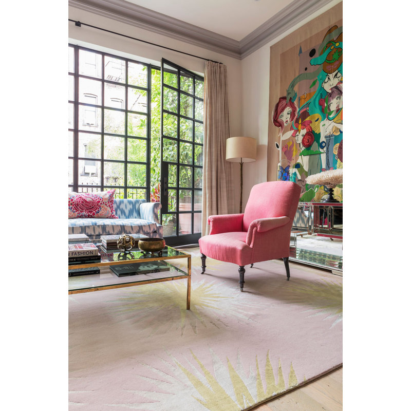 Vivienne Westwood Thistle Gold Area Rug, Rectangle 12' x 18'