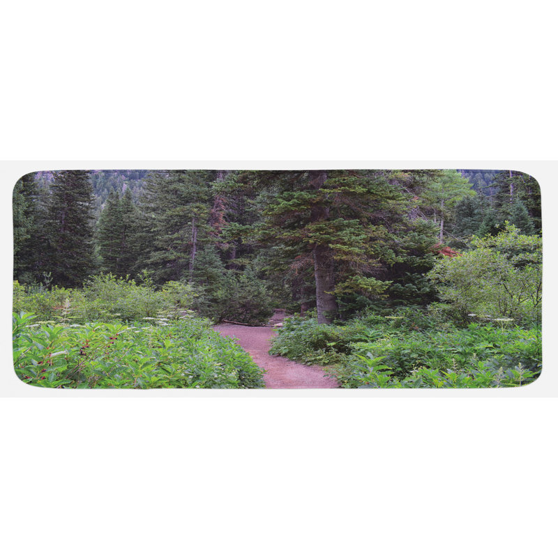 Tapis de cuisine paysage