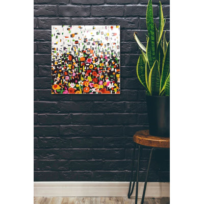 «Flower Shower Crop» par Wild Apple Portfolio, art mural en verre acrylique