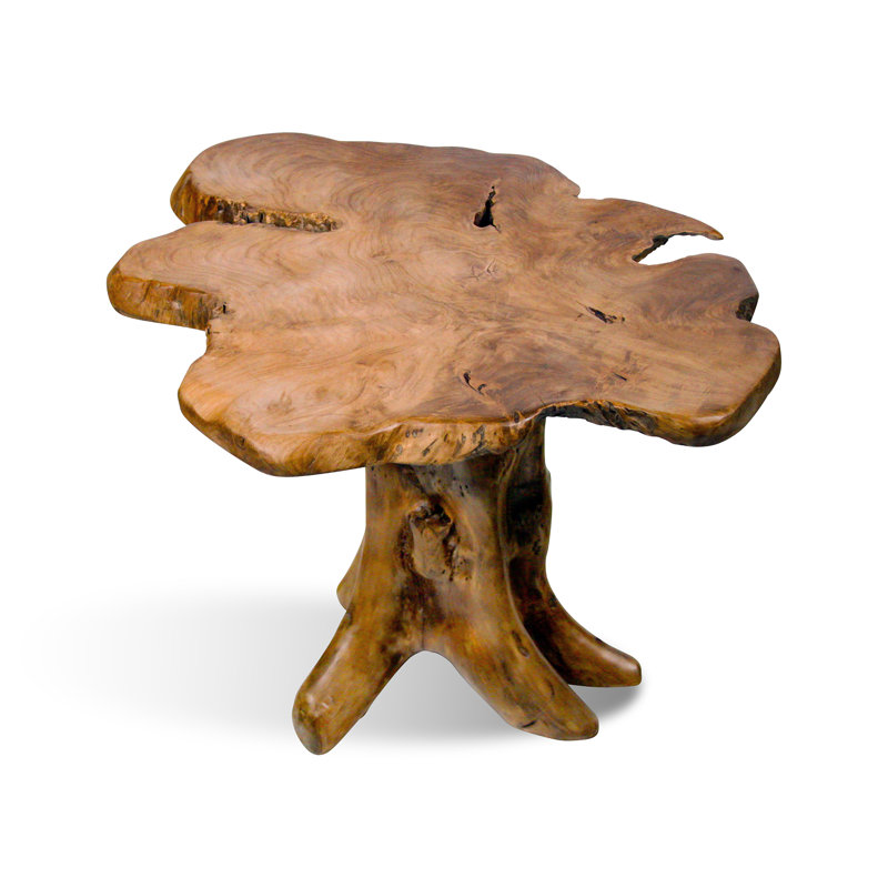 Table basse à piédestal