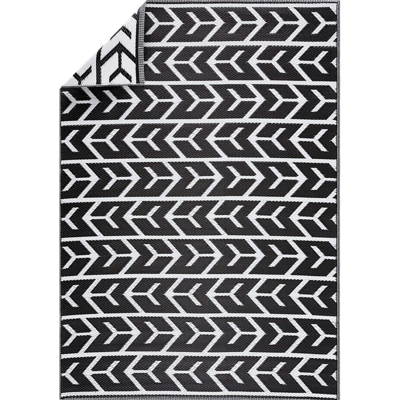 Allistir Geometric Indoor / Outdoor Rug, Rectangle 6' x 9'