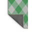 Tapis vert Gingham-1113069380