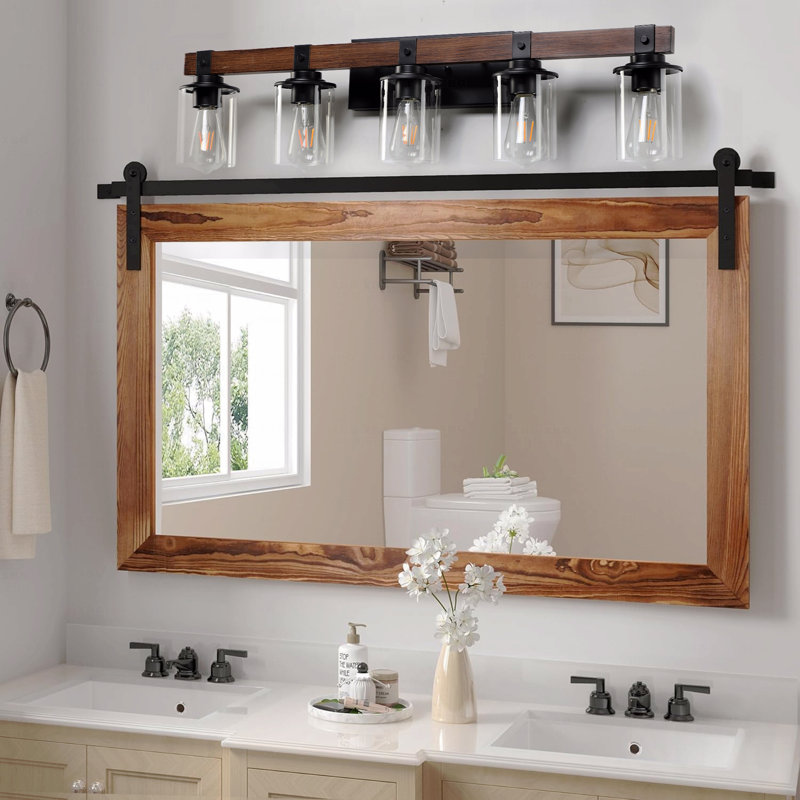 Luminaire de meuble-lavabo 35 po 35 po