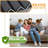 Heavy Duty Couch Cushion Support For Sagging Seat 21.5''X70'' & 21.5''X48'' Solid Wood Sofa Board Set