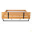 Structure de lit en bois de pin très grand-1540149865