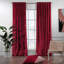 Blackout Thermal with Liner Extra Long & Extra Wide Shiny Velvet Decorative Curtain Panel-83540008-83540039