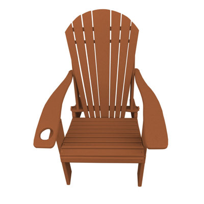 Dermando Foldable Outdoor Adirondack Chair