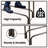 Fantasia 4ft Firewood Rack Outdoor Wood Rack Log Holder - Heavy Duty Tubular Steel Fire Wood Racks Outdoor or Indoor Wood Storage - Wood Pile Stacker 
