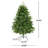 4.5 'Norway Hinged Tree 663 Tips