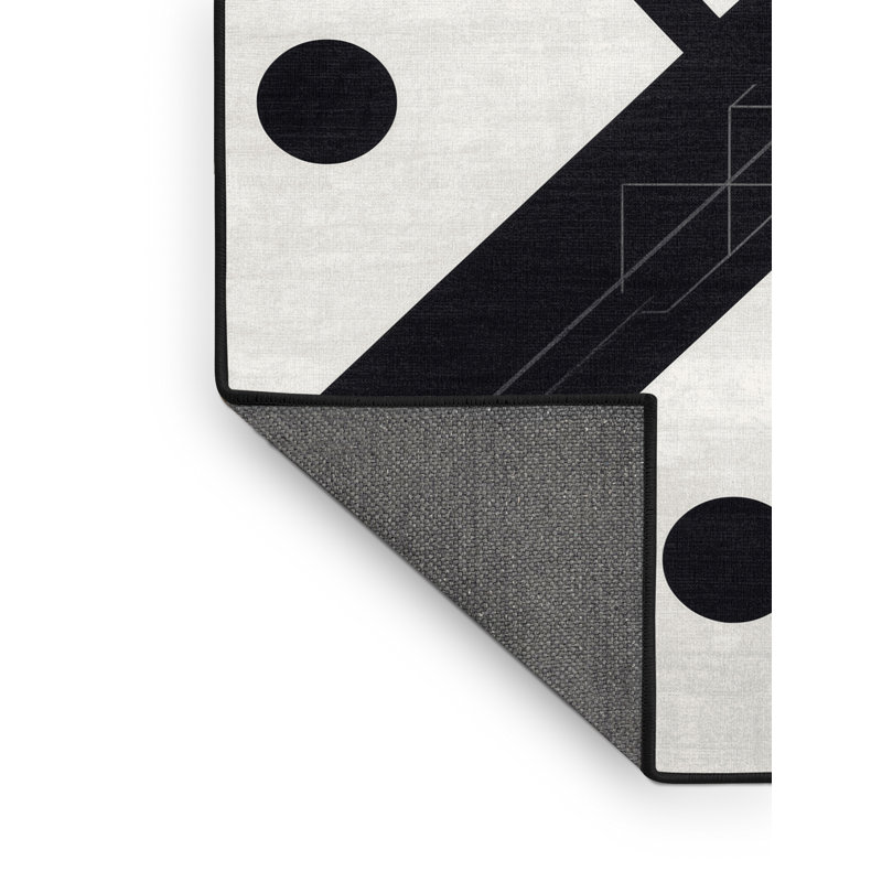 Tapis géométrique moderne et contemporain Soft, 2x5