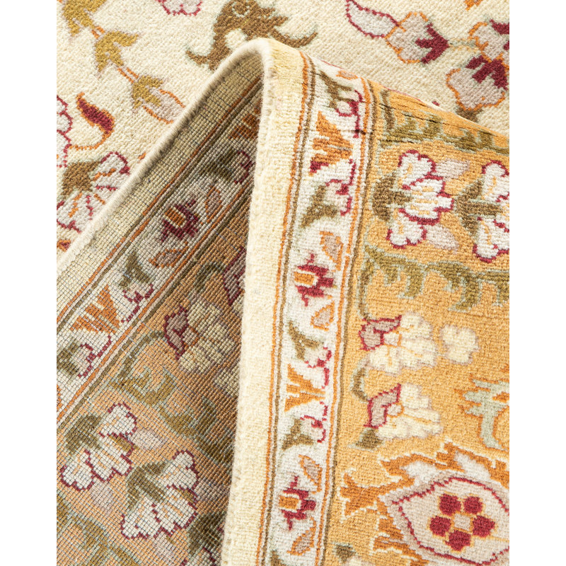Classic One-of-a-Kind 4' 2" X 6' 3" Hand Knotted Area Rug